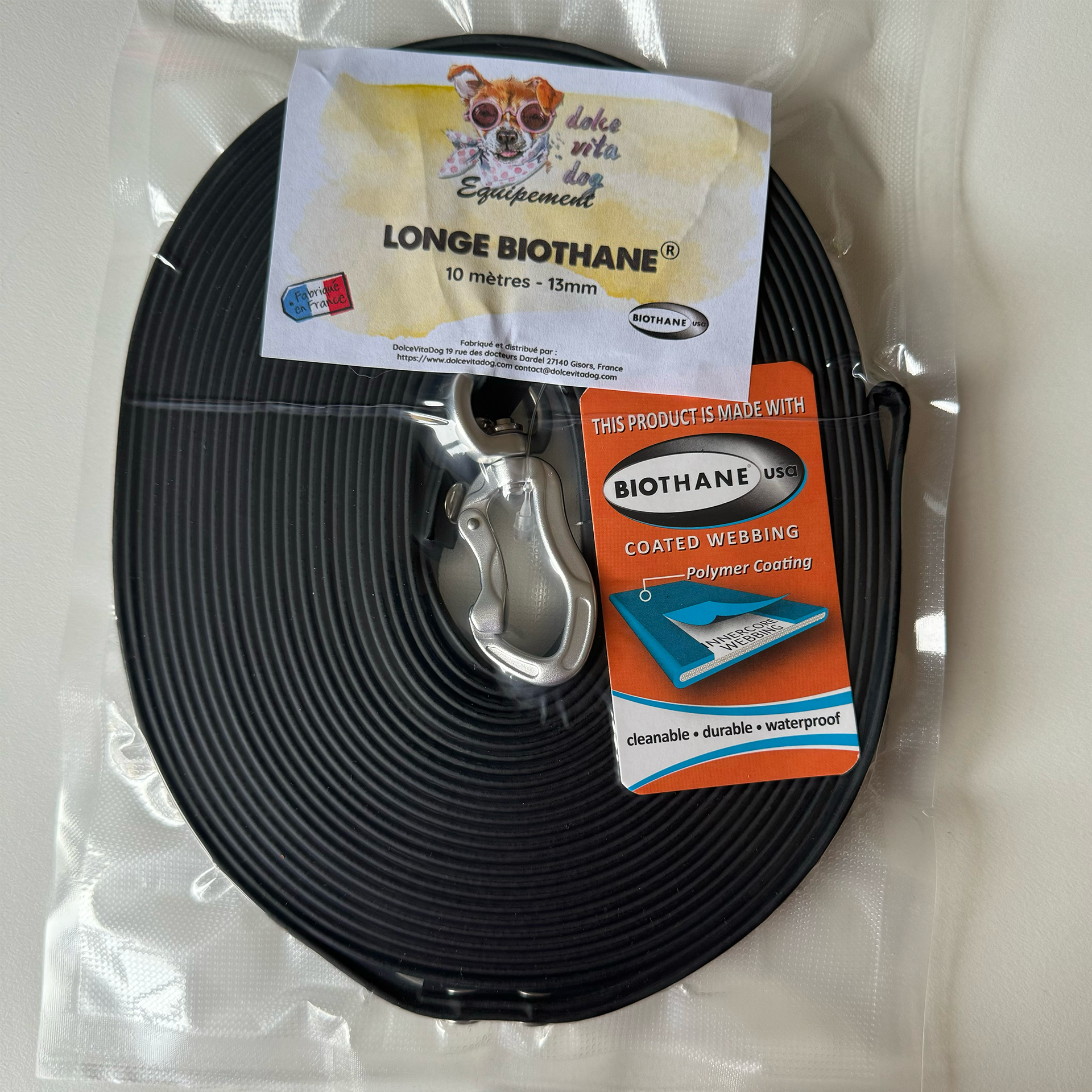 Longe DolceVitaDog Biothane