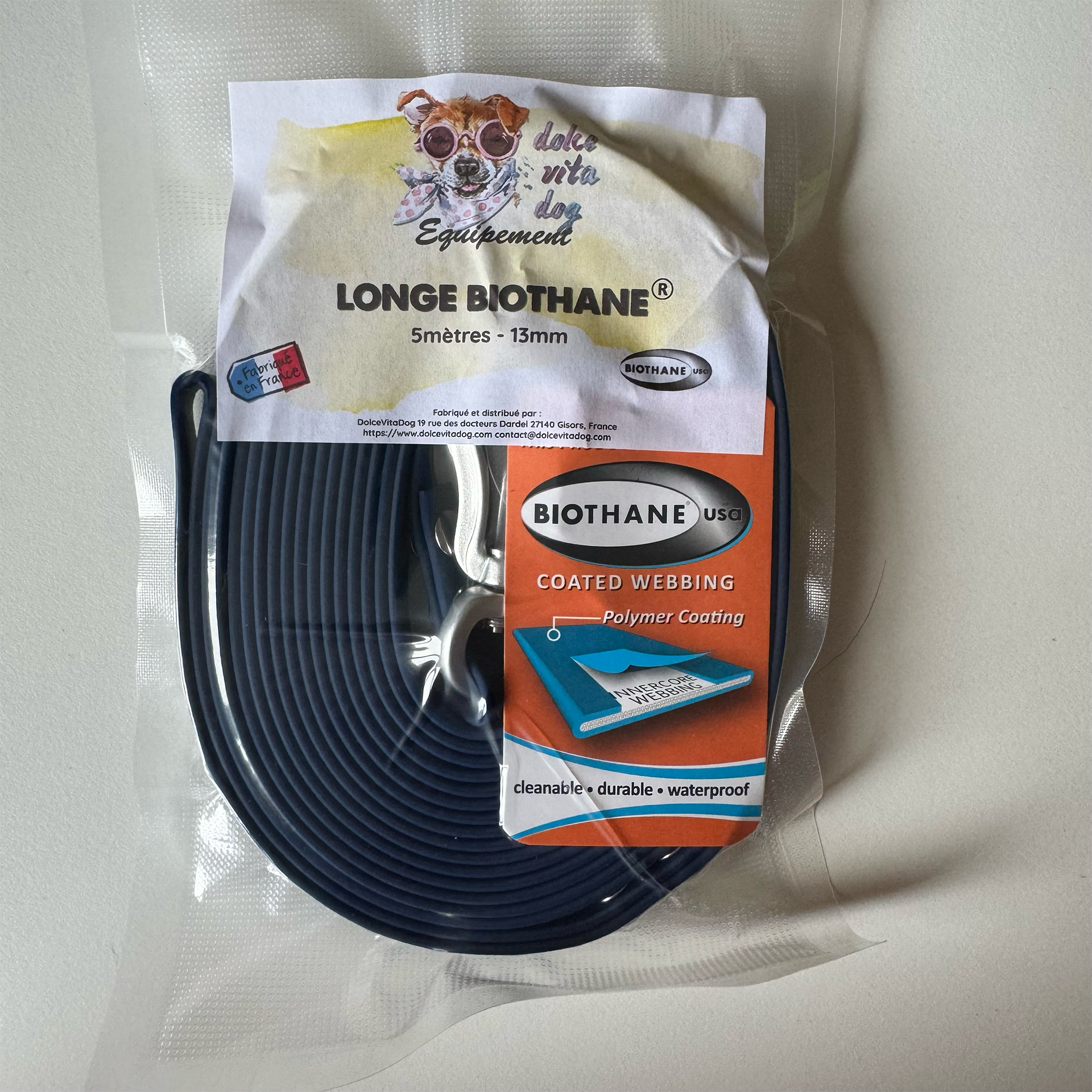 Longe DolceVitaDog Biothane