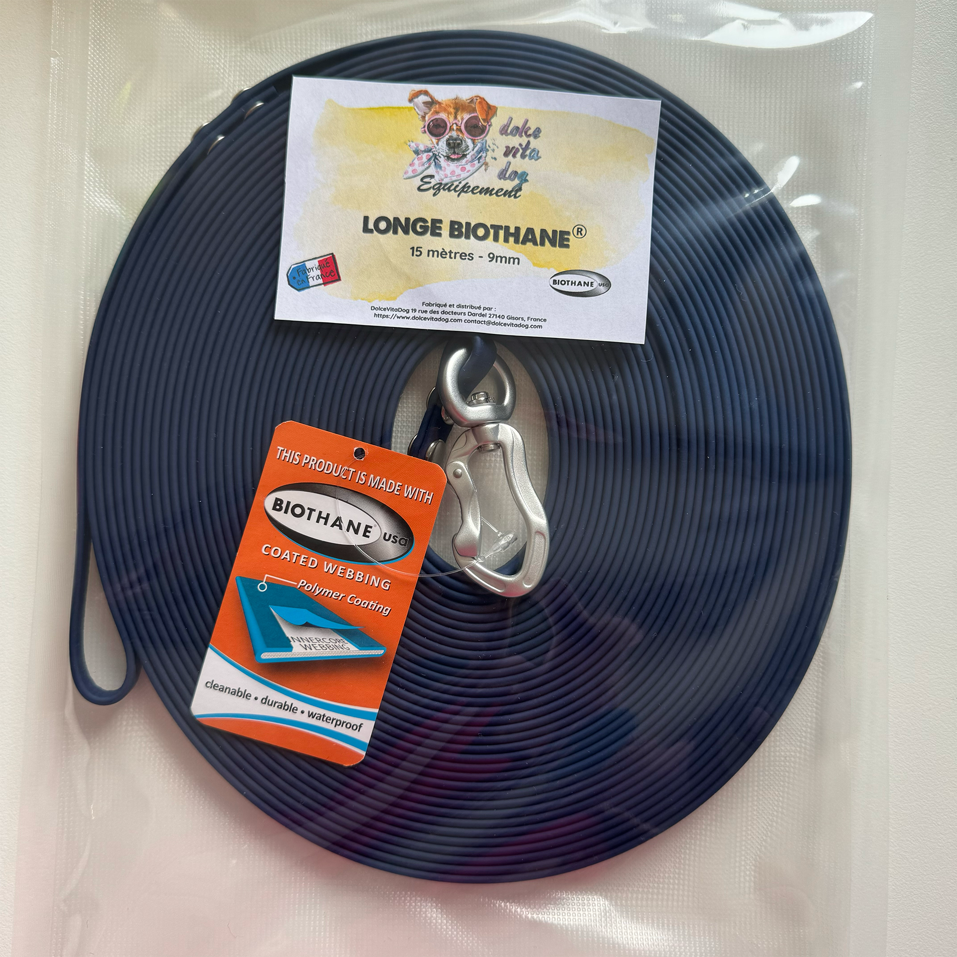 Longe DolceVitaDog Biothane