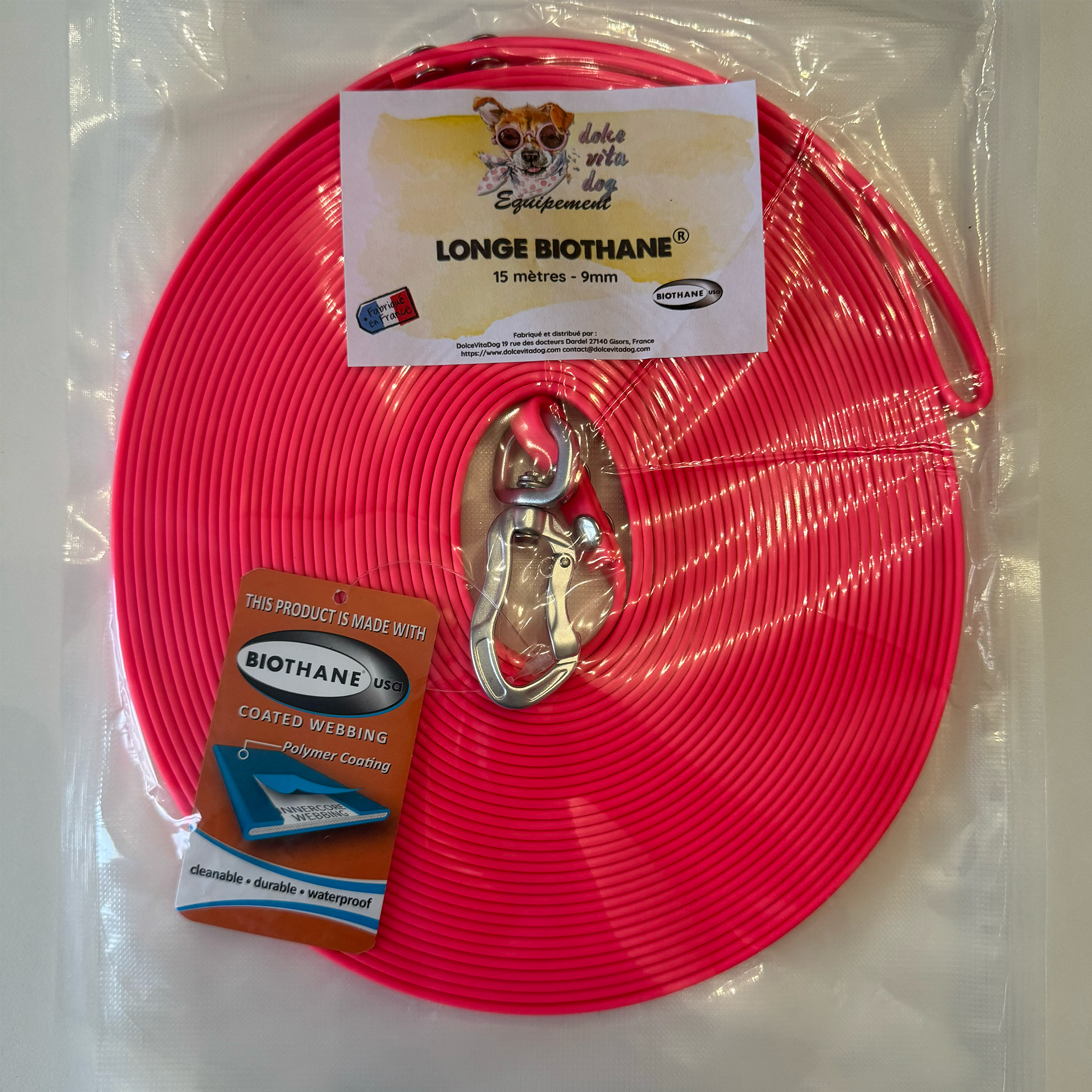 Longe DolceVitaDog Biothane