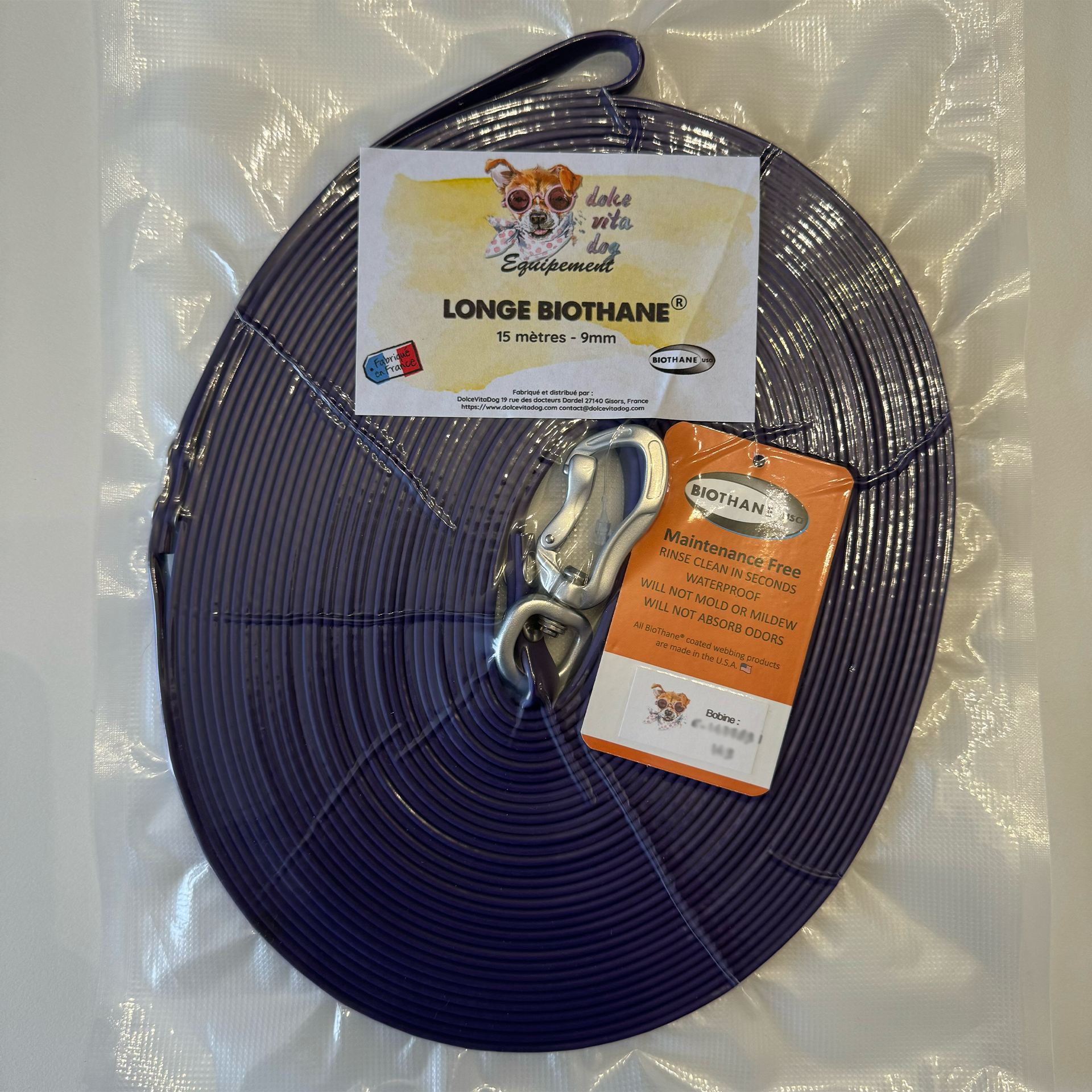 Longe DolceVitaDog Biothane
