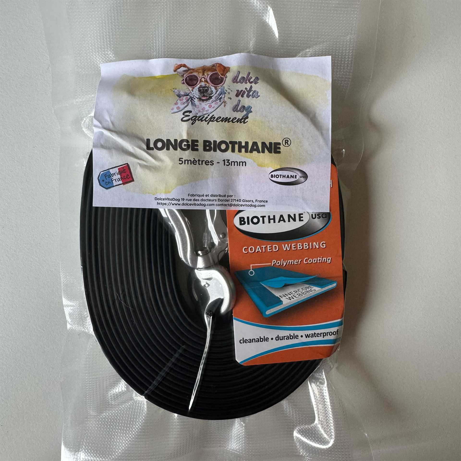 Longe DolceVitaDog Biothane