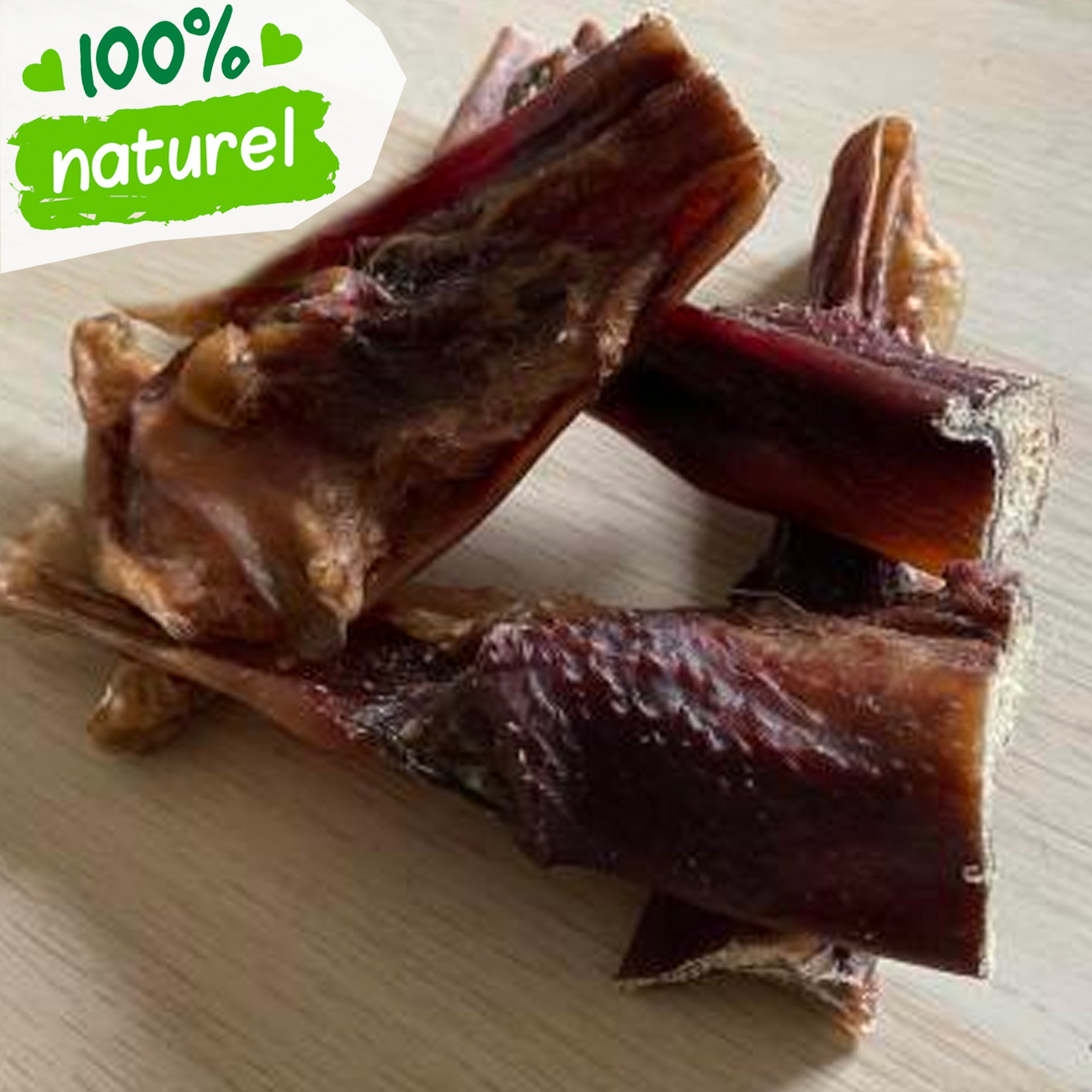 Morceaux de joue mastication