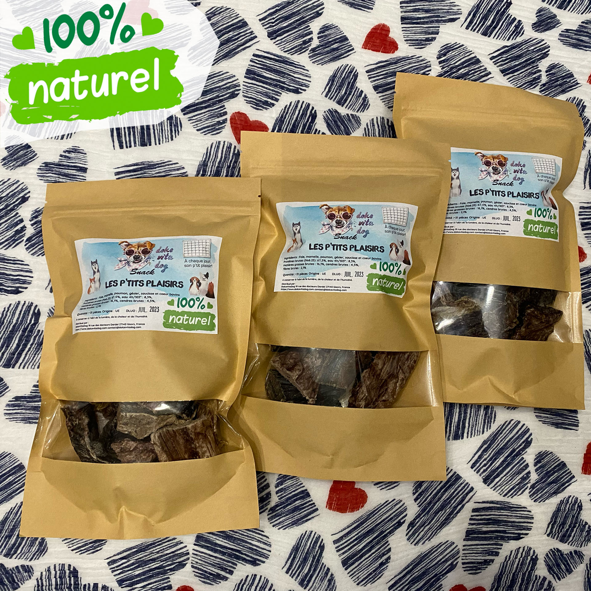 p'tits plaisirs 3 mois