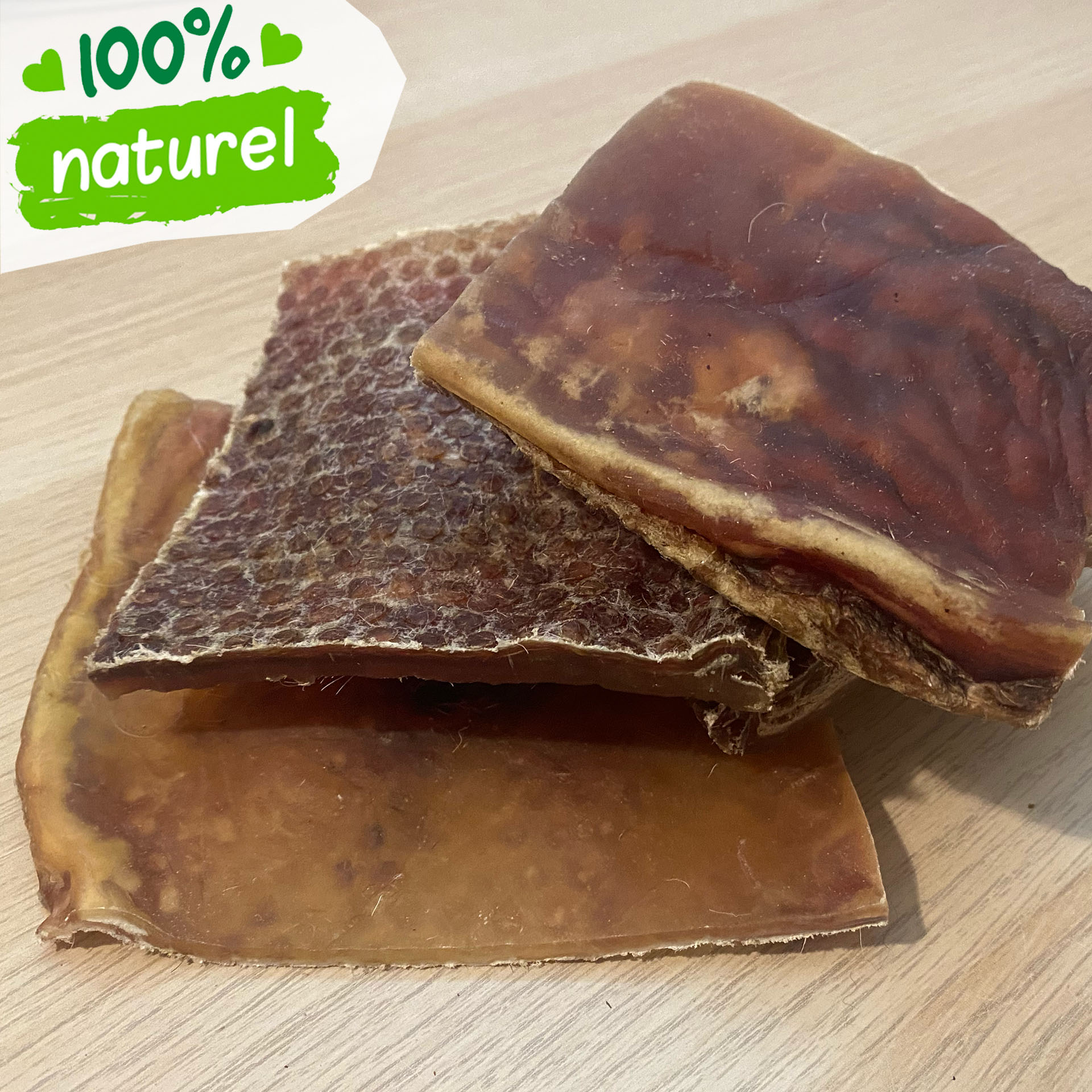 Cuirs naturel épais
