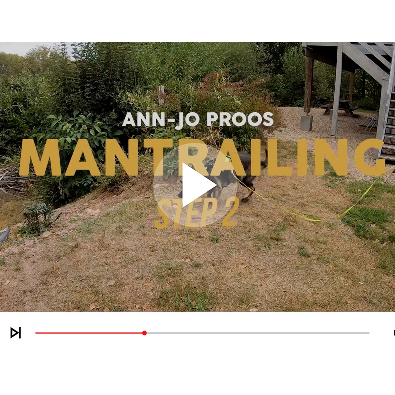VOD Mantrailing Step2 VOD Mantrailing Step2