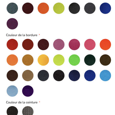 Couleur Harnais Mantrailing